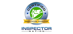 certified greenhouse inspector badge with inspector nation logo